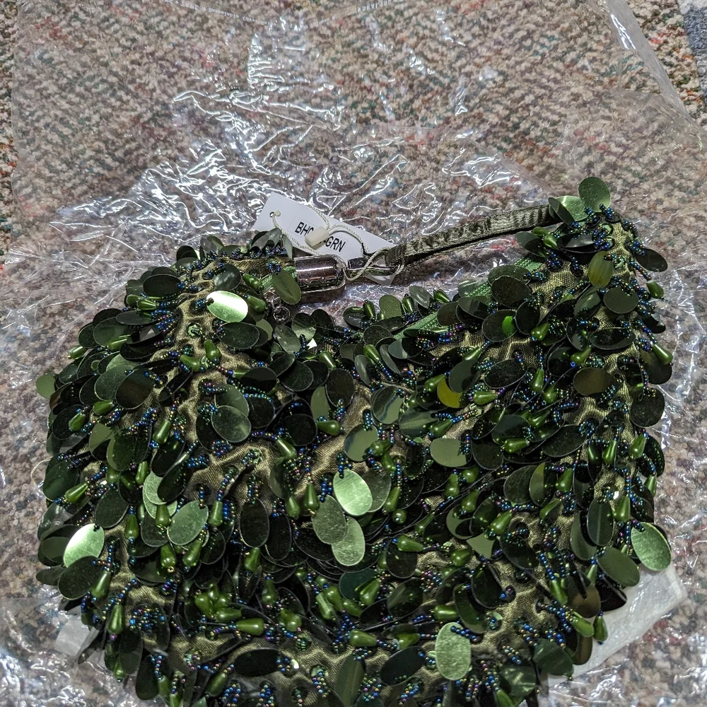 3 Brand‎ new beaded Ebisu hobo purse gorgeous